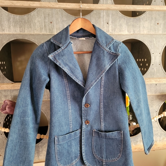 Wrangler Jackets & Blazers - 1970's Vintage Wrangler Denim Blazer